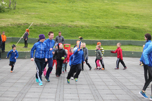 Friðarhlaup í Fjallabyggð 2015 Friðarhlaup í Fjallabyggð 2015