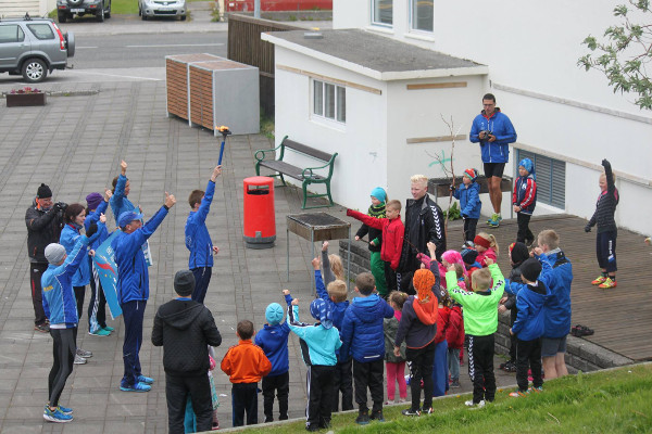 Friðarhlaup í Fjallabyggð 2015 Friðarhlaup í Fjallabyggð 2015