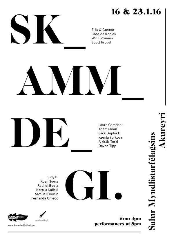 Skammdegi sýning á Akureyri