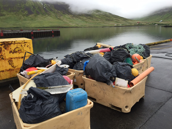 Rusl úr Héðinsfirði Rusl úr Héðinsfirði