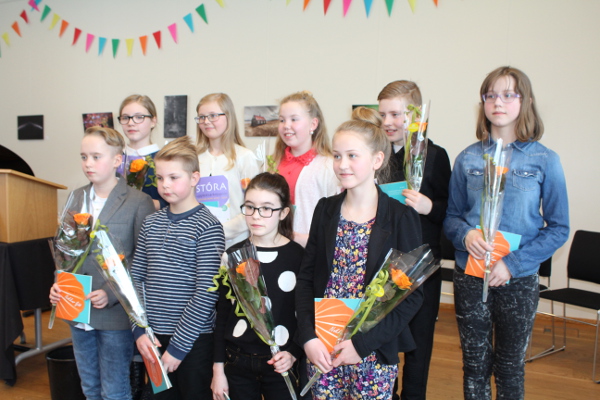 Þátttakendur í Stóru upplestrarkeppninni 2016 Þátttakendur í Stóru upplestrarkeppninni 2016