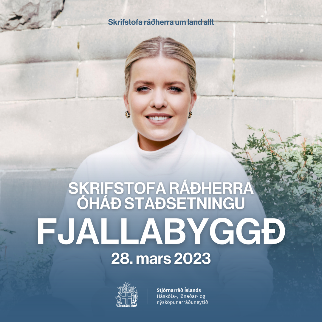 Skrifstofa ráðherra óháð staðsetningu 2023
Mynd: hvin