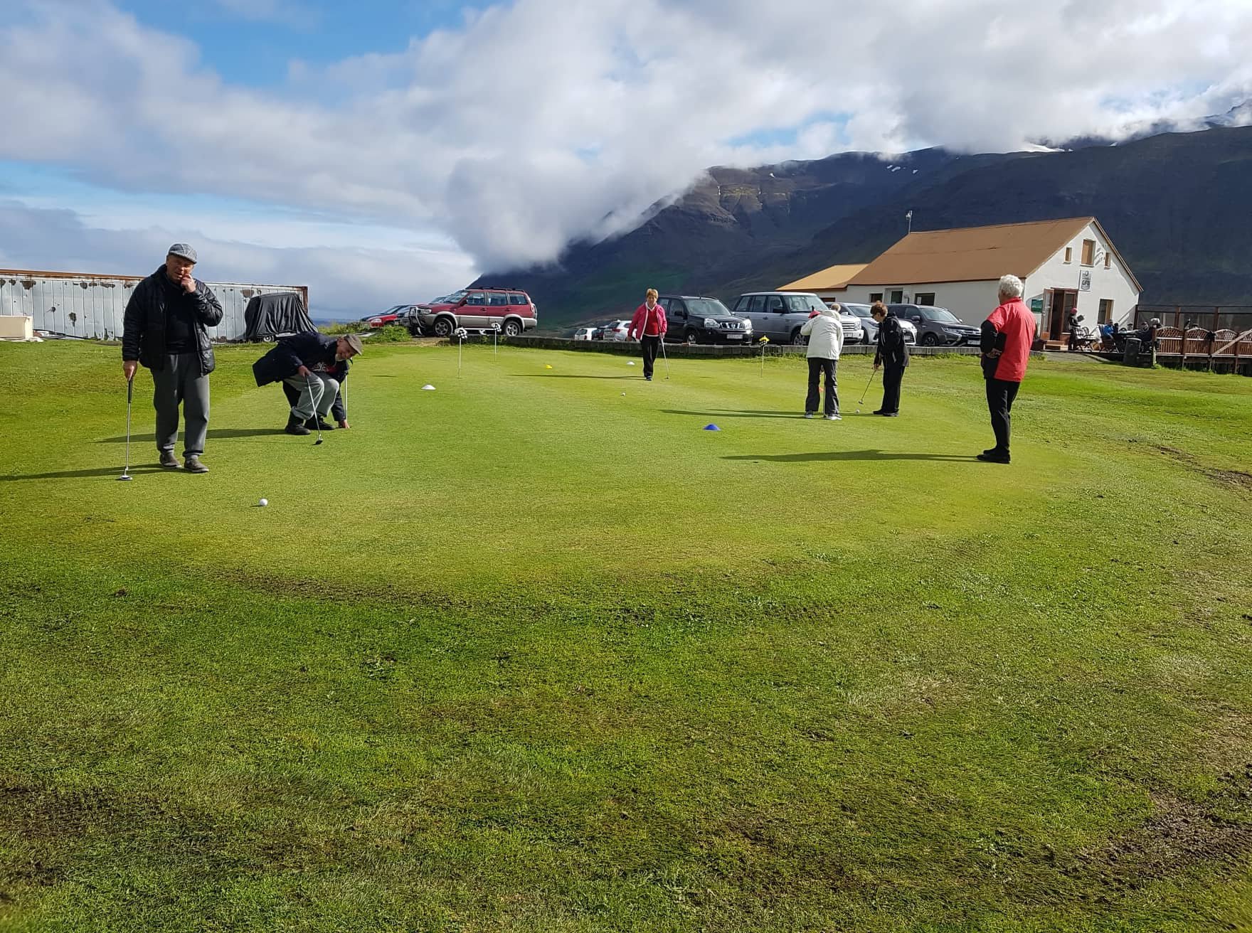 Golf eldri borgara á Skeggjabrekkuvelli 2018