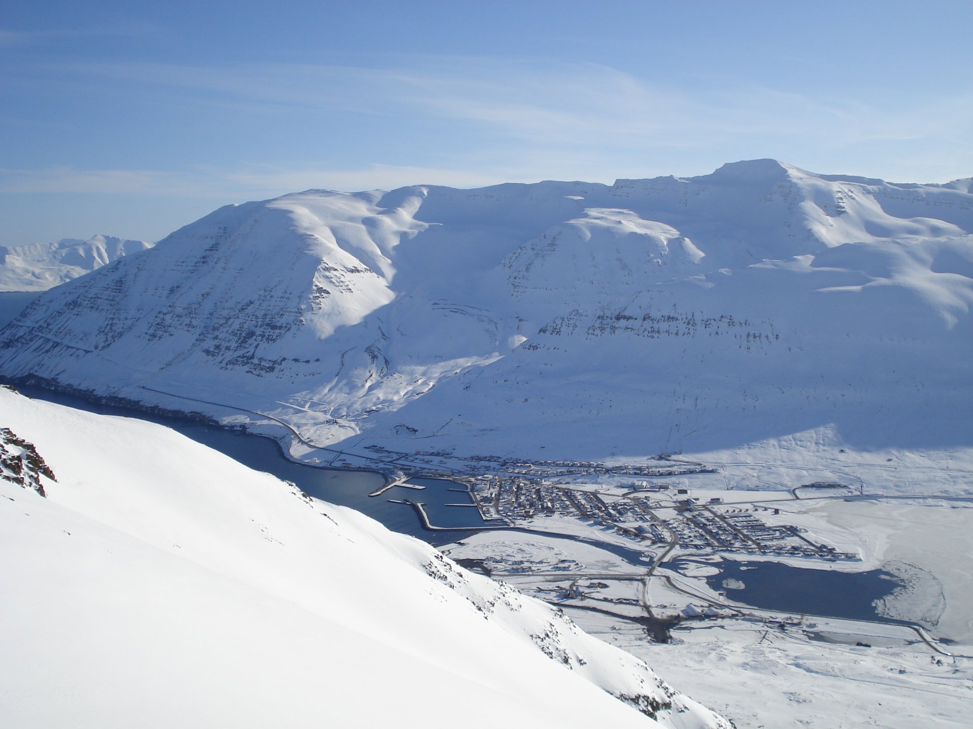 Mynd af Ólafsfirði