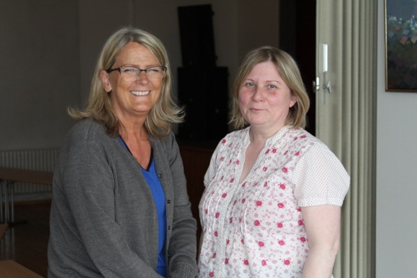Anna María (t.v.) og Snjólaug Ásta (t.h.)