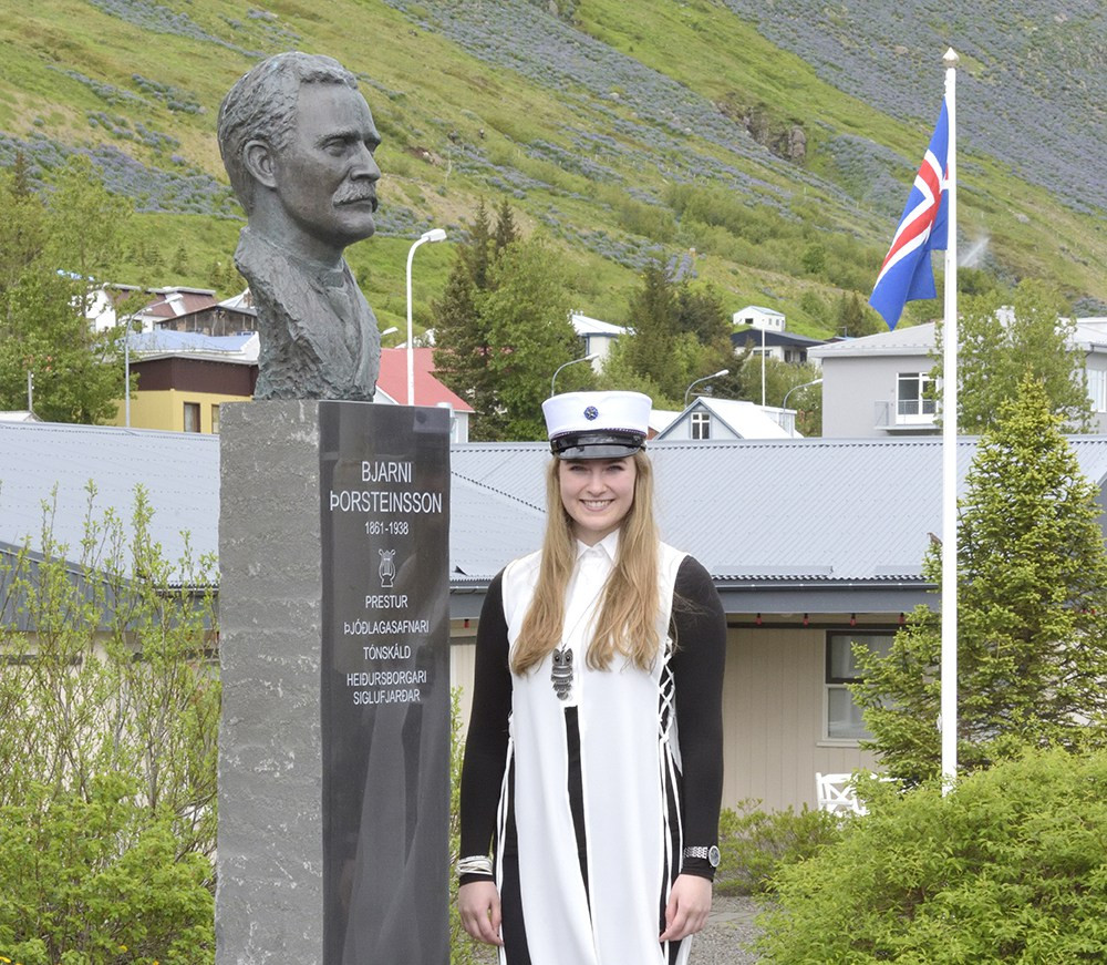 Nýstúdent Erla Marý Sigurpálsdóttir