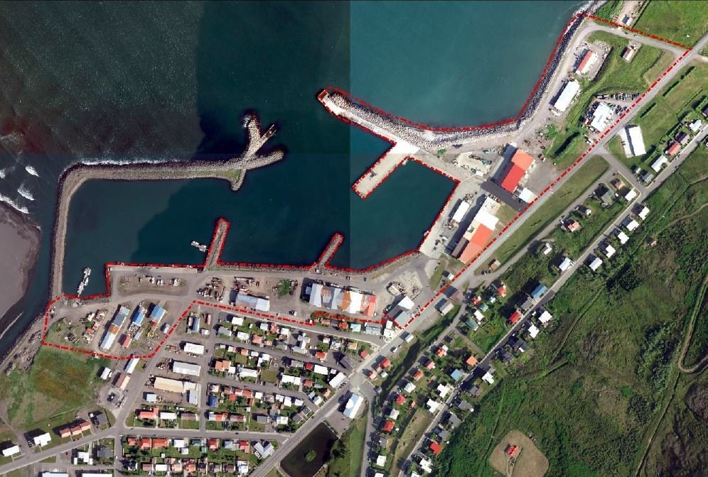 Afmörkun svæðis
Loftmynd úr kortagrunni Fjallabyggðar