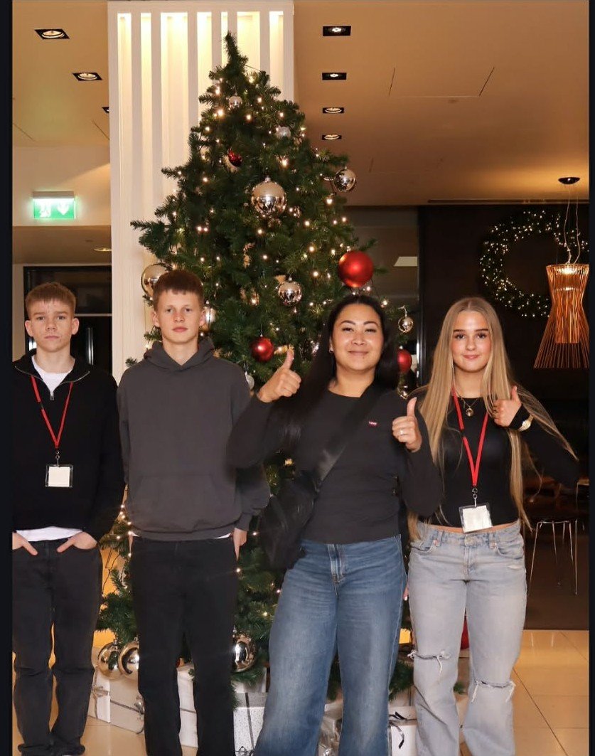 Haukur, Björn Helgi, Karen Sif og Hólmfríður Dögg