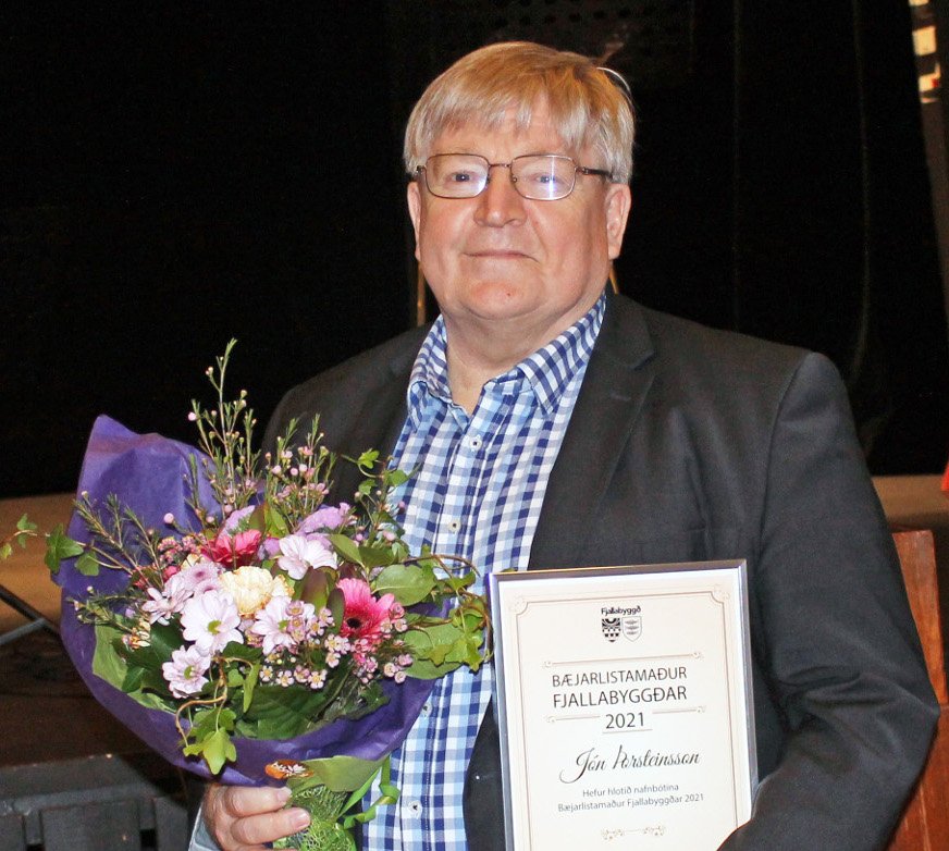 Jón Þorsteinsson.
Myndina tók Albert Gunnlaugsson