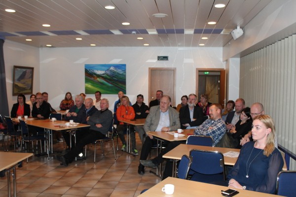 Frá athöfninni sl. föstudag