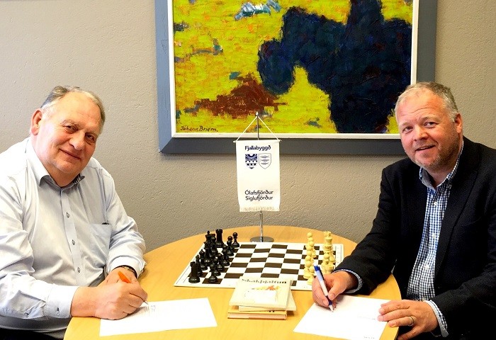 Gunnar I. Birgisson og Þröstur Þórhallsson