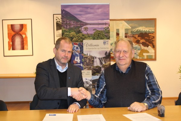 Jón Birgir Guðmundsson og Gunnar I. Birgisson