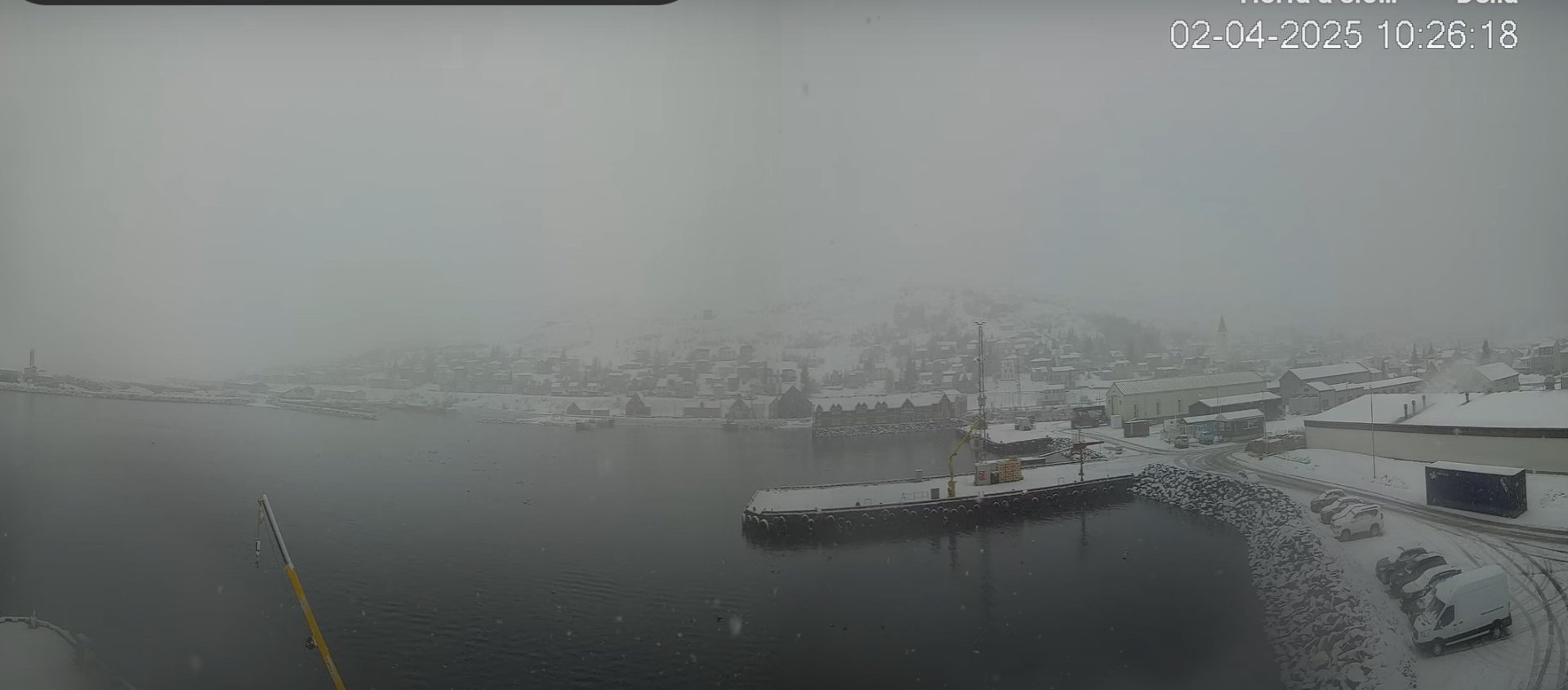 Skjáskot úr vefmyndavél