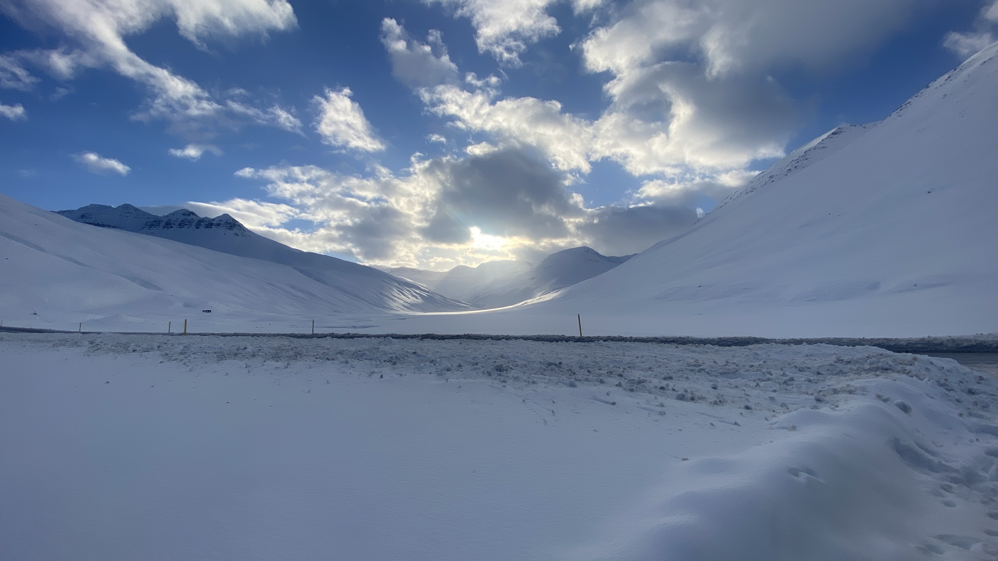 Snjór Fjallabyggð 2026